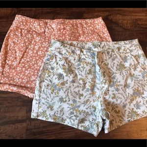 Floral shorts bundle